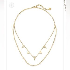 Kendra Scott Demi gold multi layer necklace